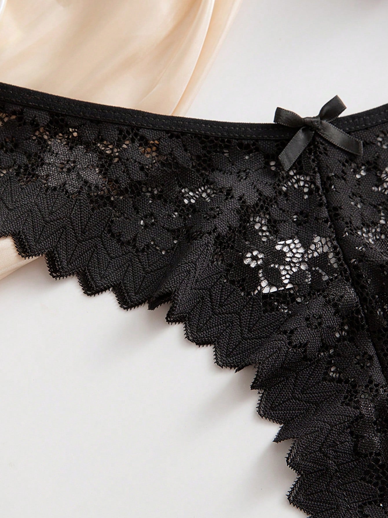 8pcs/Set Romantic Sexy Lace Women's Thong Panties