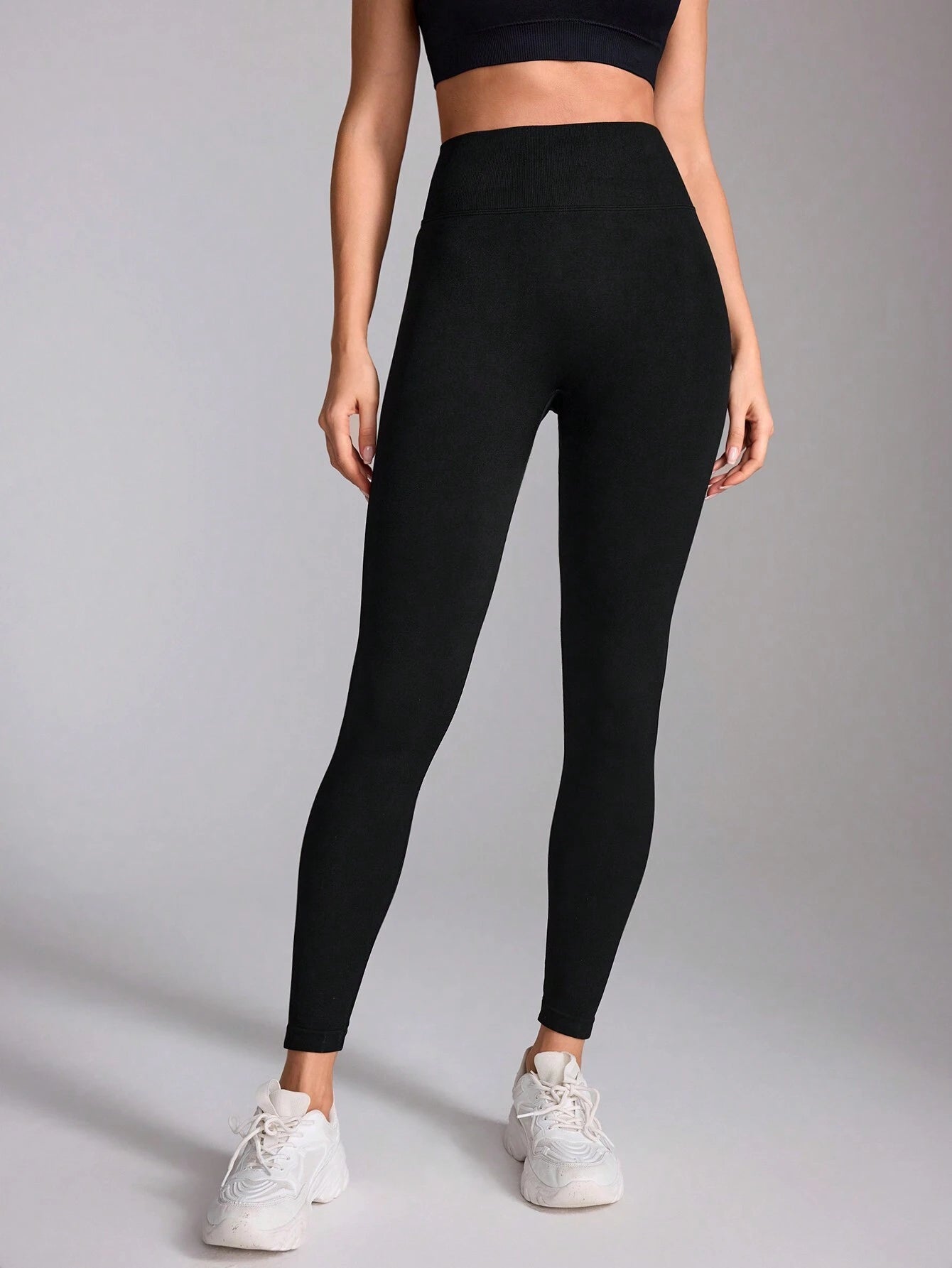 Sport Studio Women's Plain And Simple Daily Sports Leggings