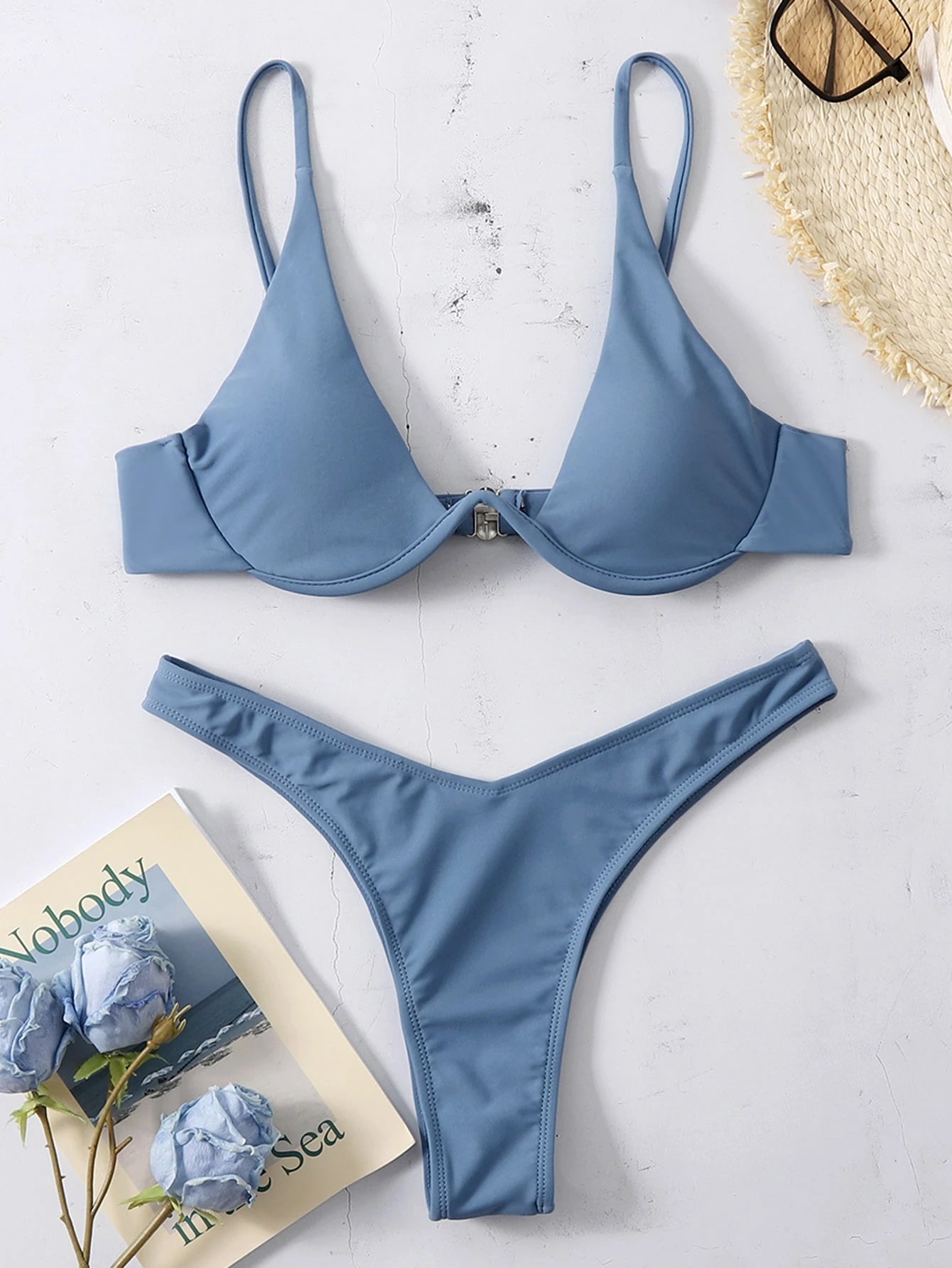 Summer Beach Mono Bikini Set