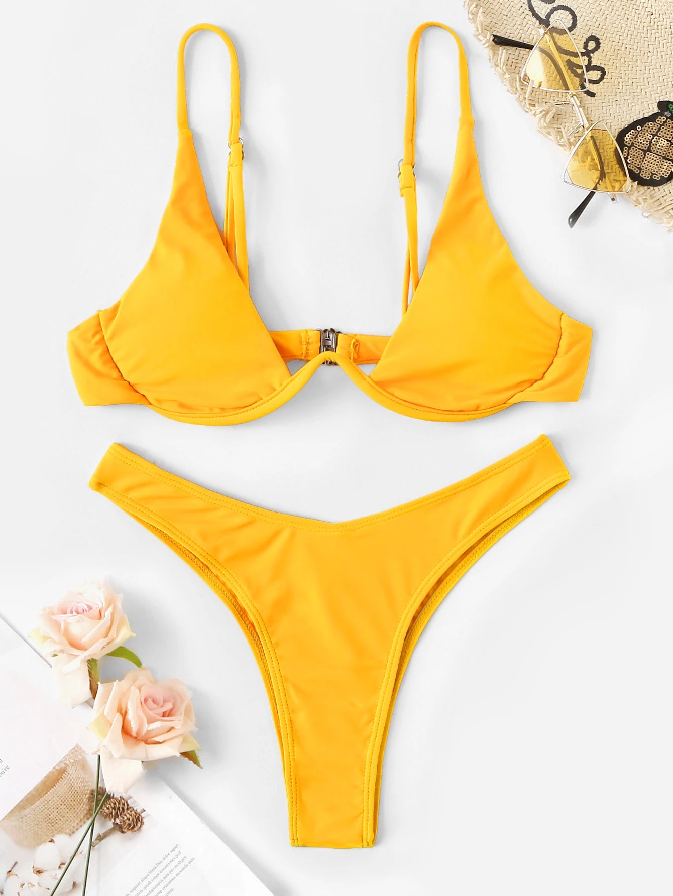 Summer Beach Mono Bikini Set