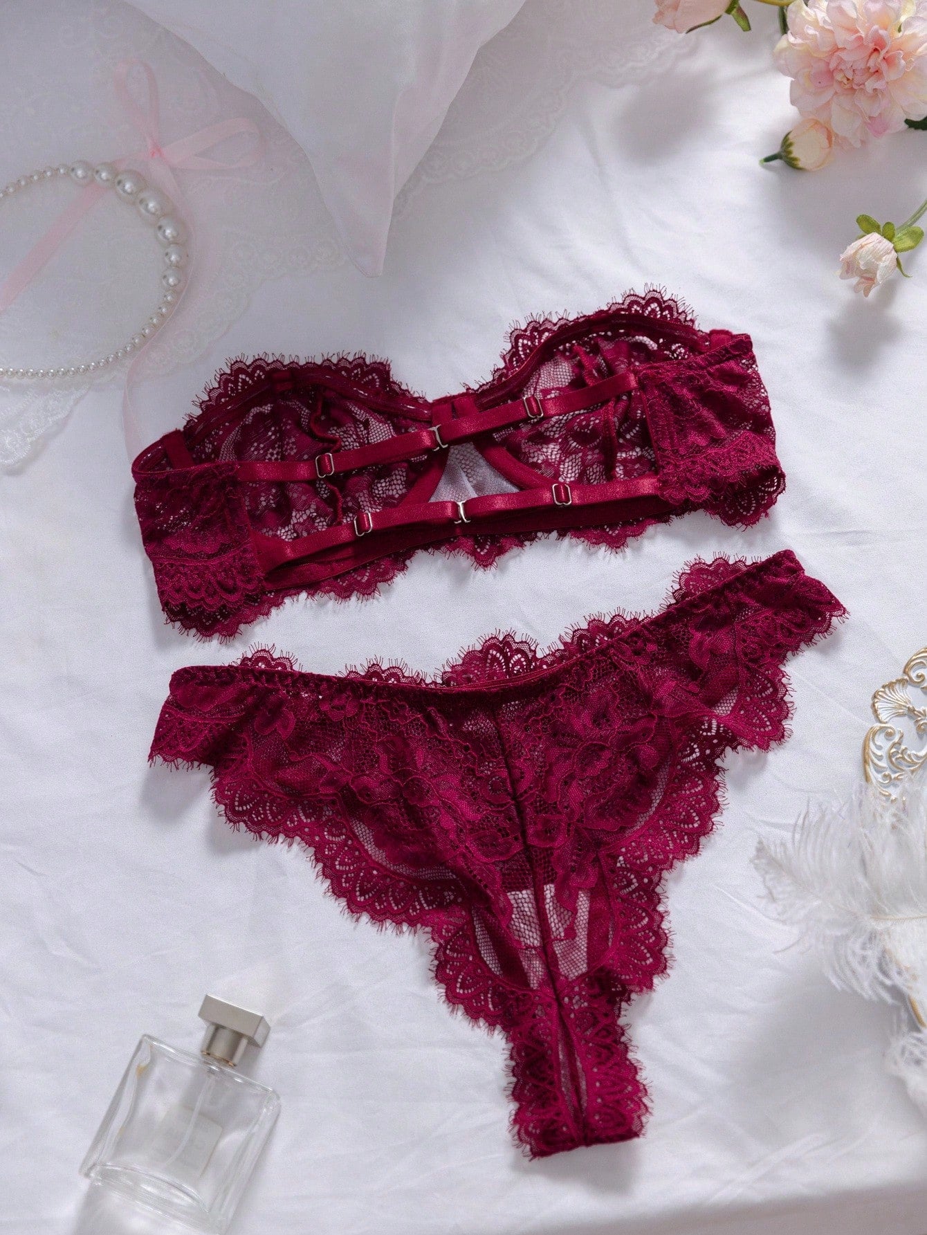 Women's Elegant Sexy Lace Lingerie Set