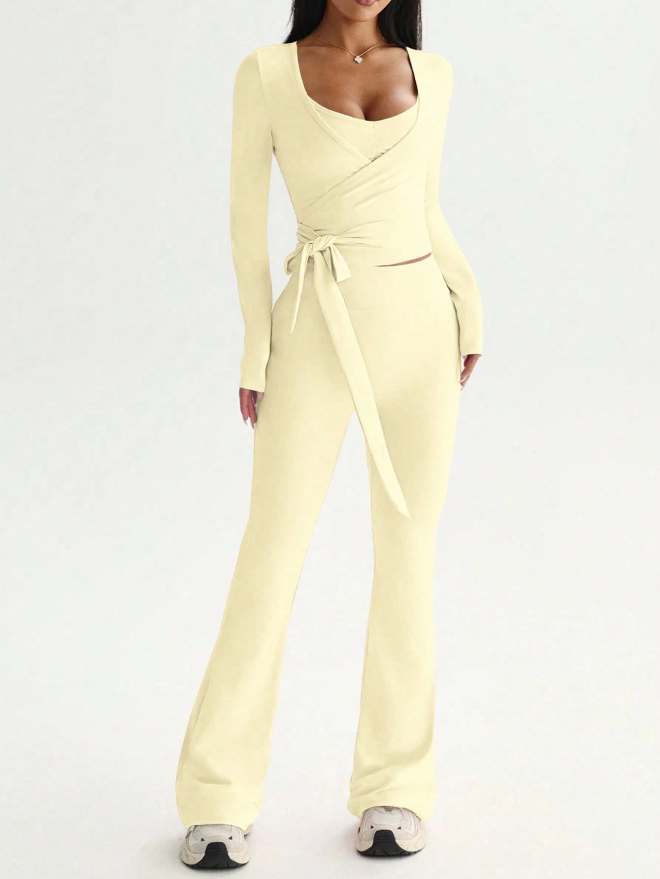 3pcs Women's Sports Suit Set