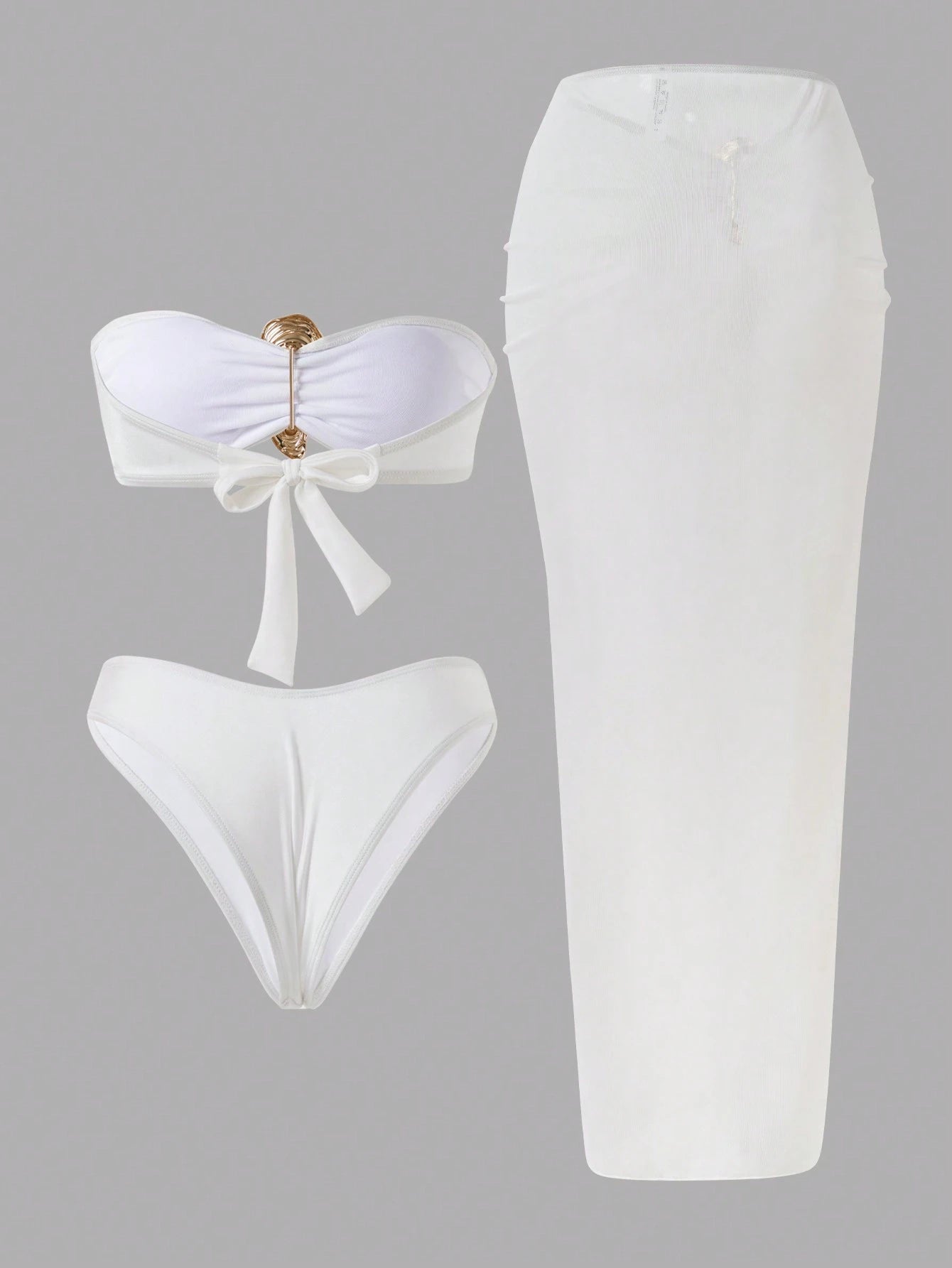 3pcs Spring Break Women Beach Outfits