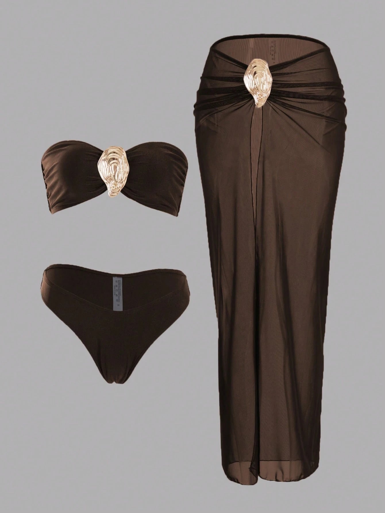 3pcs Spring Break Women Beach Outfits