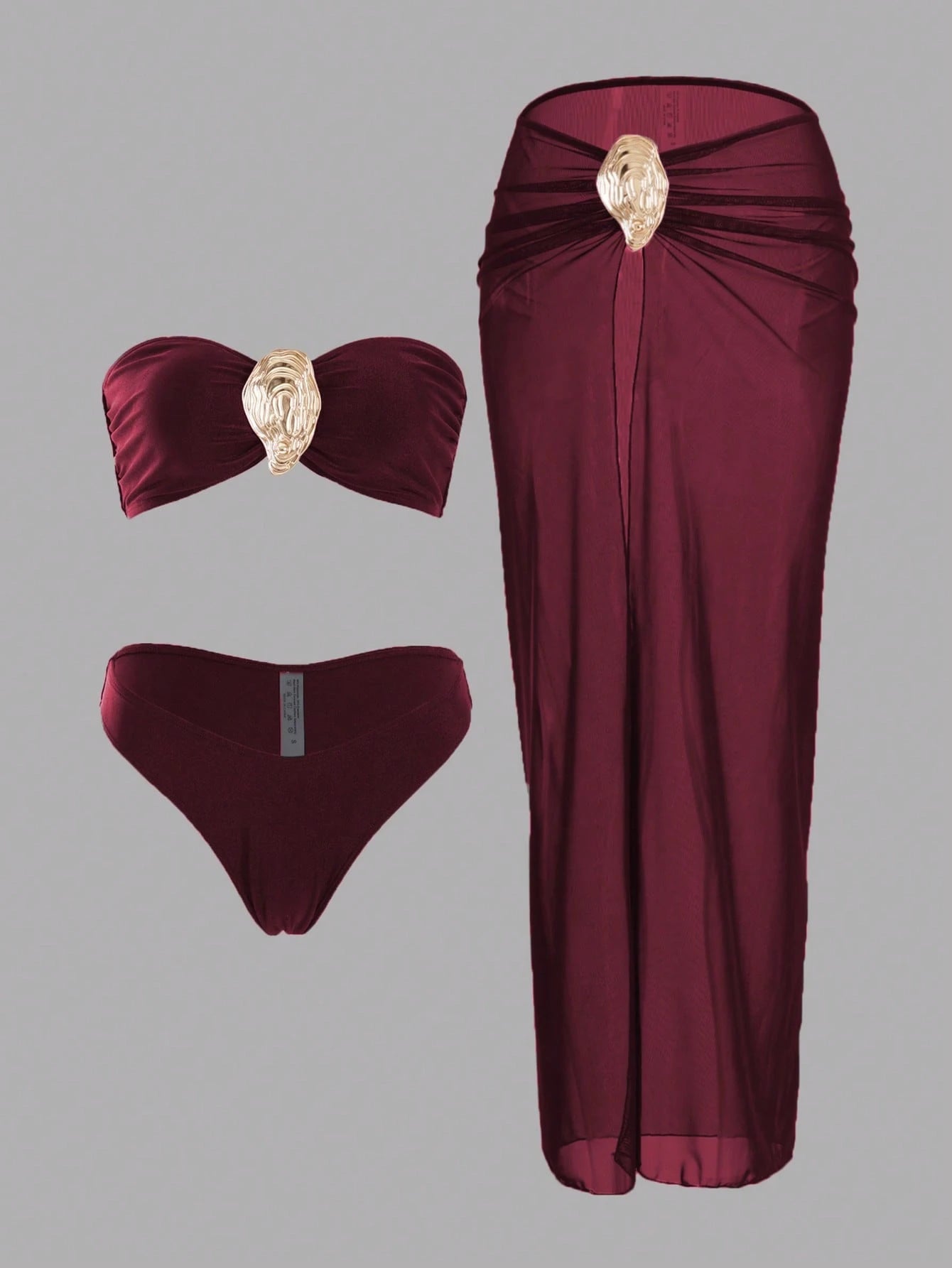 3pcs Spring Break Women Beach Outfits