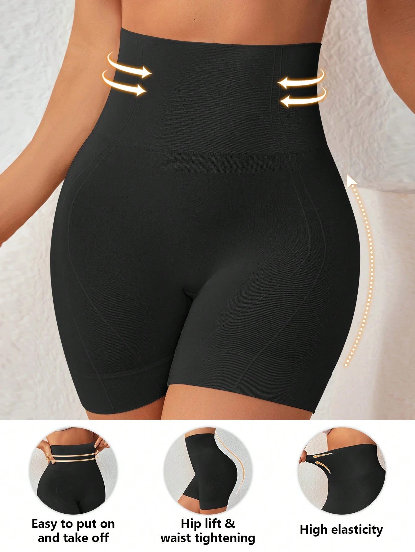 Women's Seamless High-Waisted Abdomen Control Shapewear