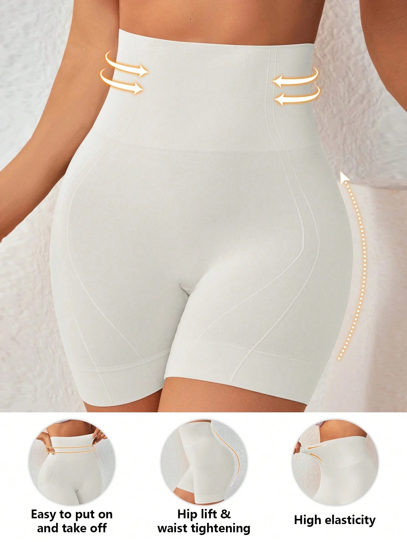 Women's Seamless High-Waisted Abdomen Control Shapewear