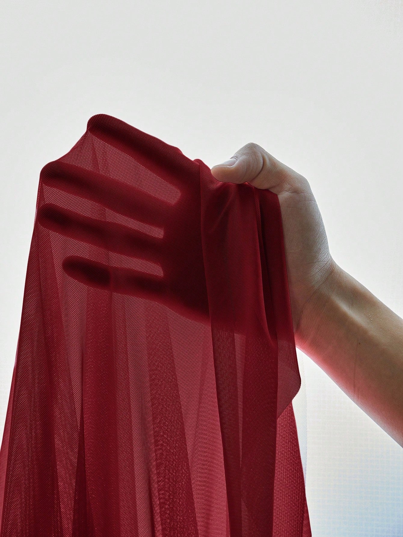 Contrast Lace Flounce Sleeve Mesh Robe &amp; Cami Dress PJ Set