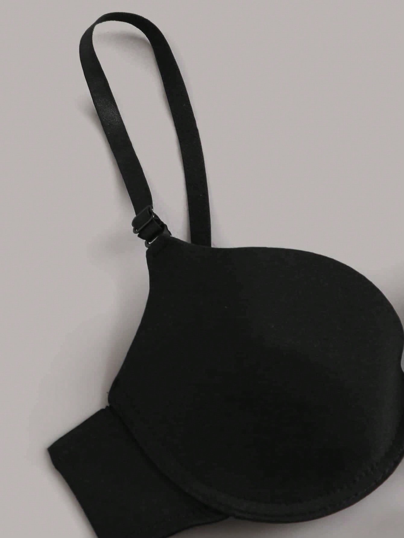 Plain Underwire Front-close Bra
