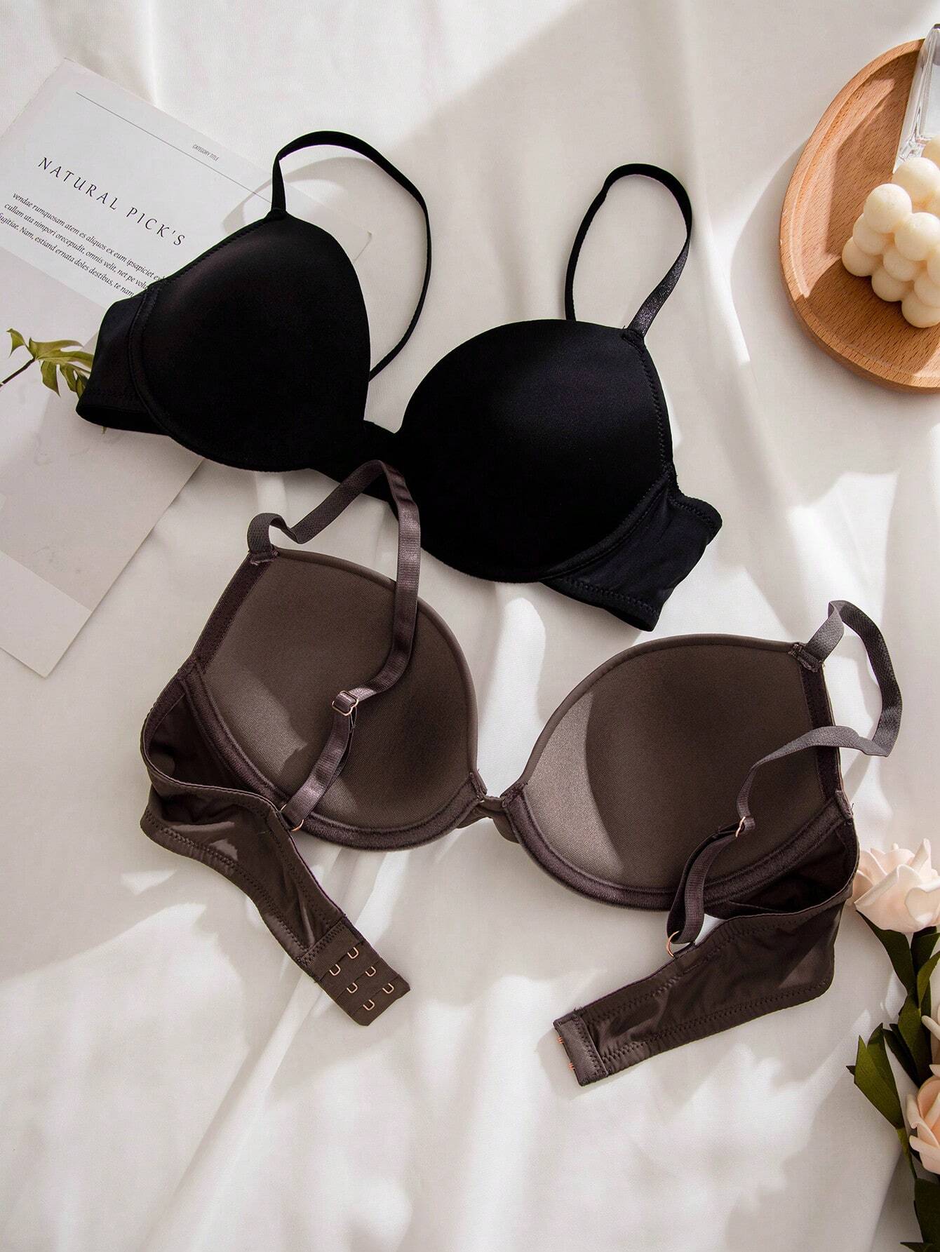 Underwear&amp;Sleepwear Basics 5pack Leopard Print Underwire Bra