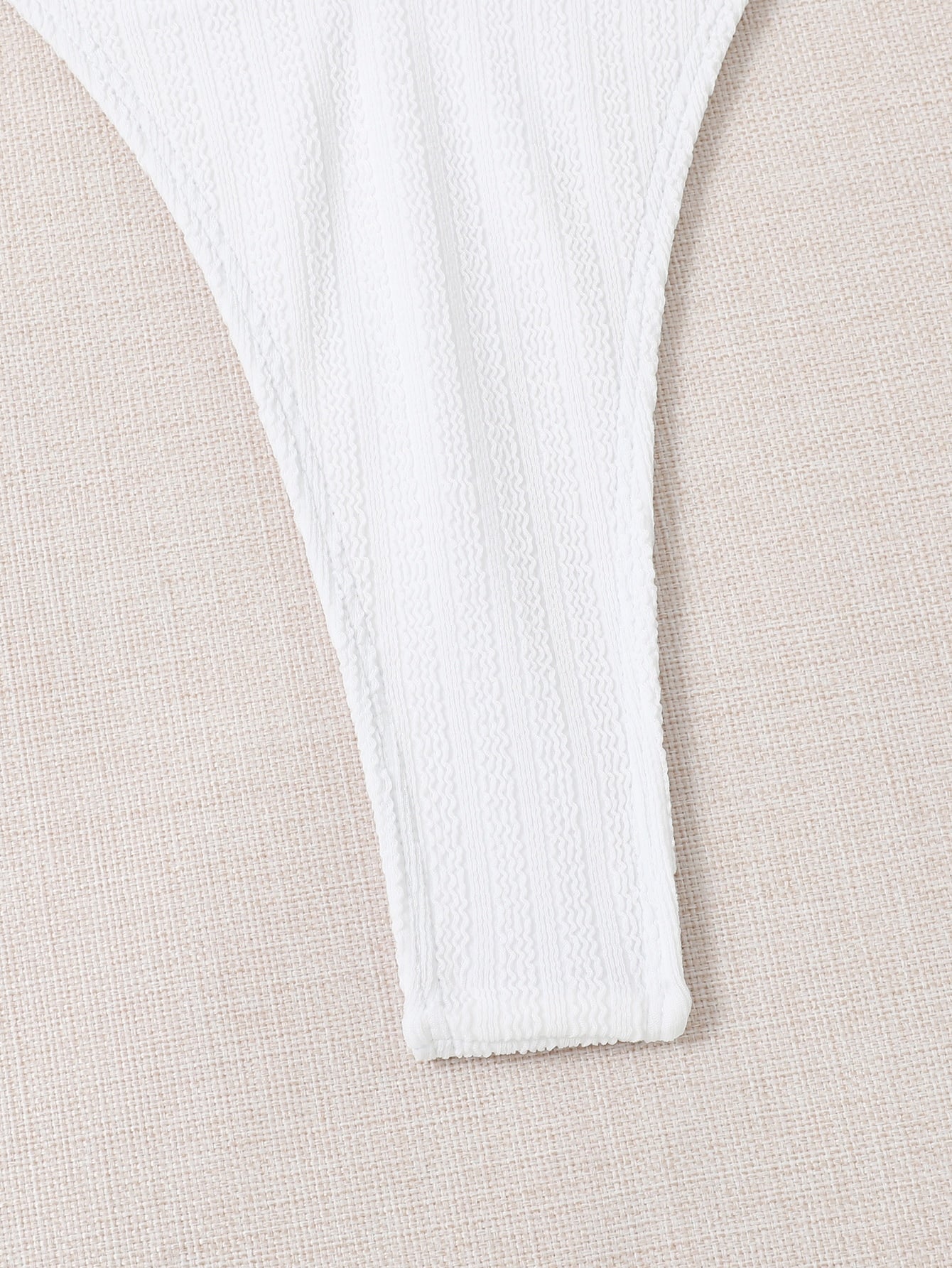 SHEIN Swim Y2GLAM Cut Out Ring Linked One Shoulder One Piece Swimsuit