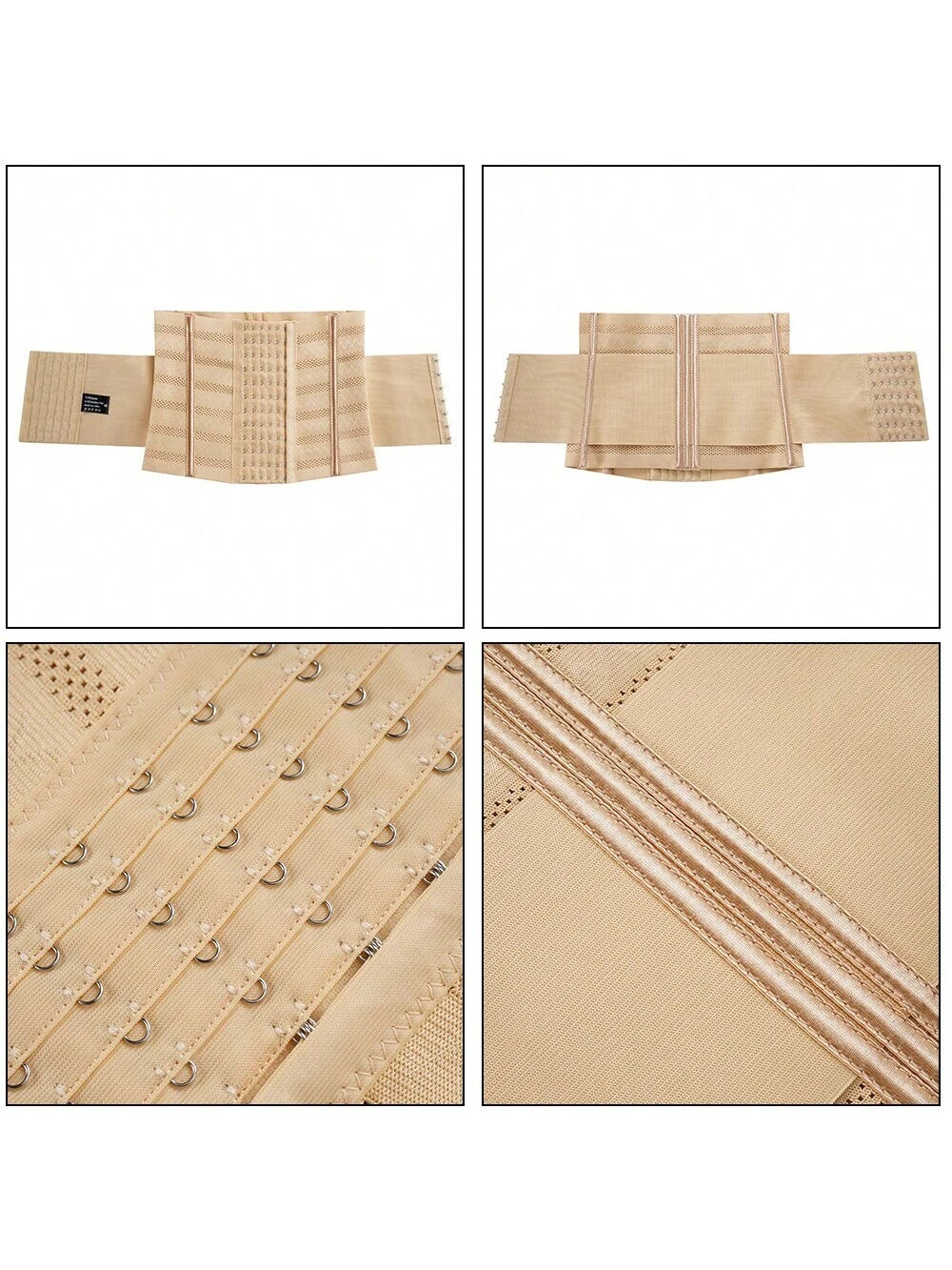 1pc Wrap Waist Trainer Double Belt Body Shaper Corset Shapewear Slimming Sheath