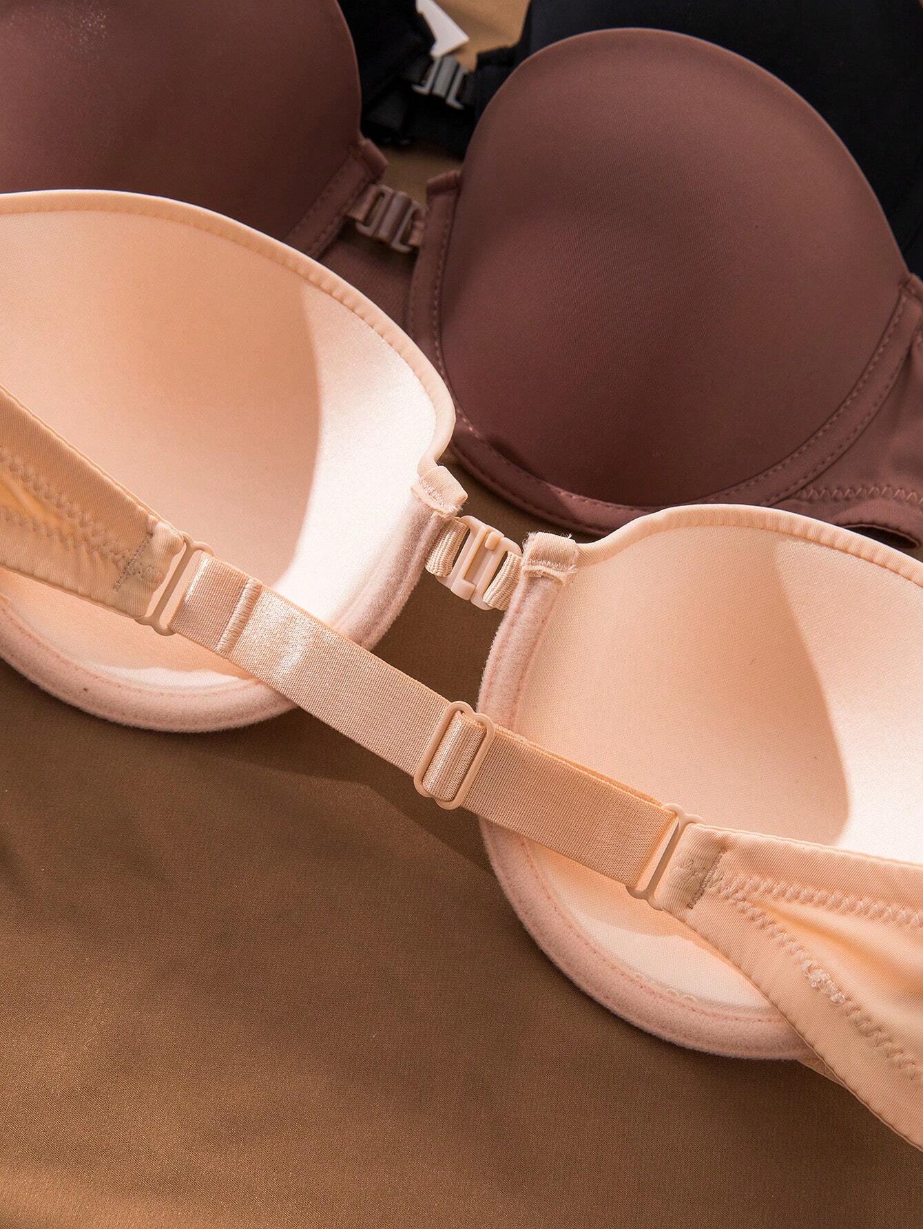 Underwear&amp;Sleepwear Basics 3pack Solid Underwire Bra