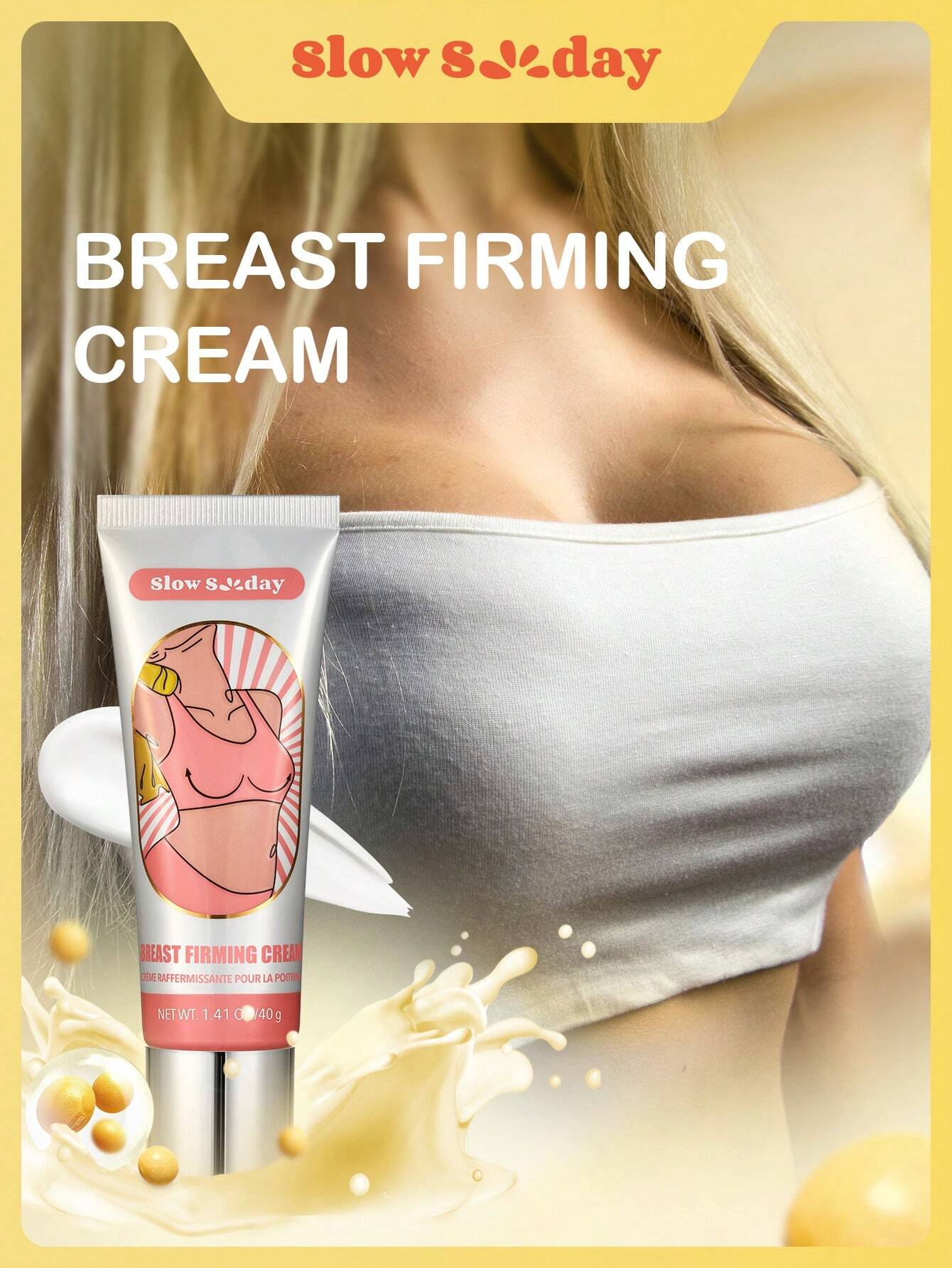 SlowSunday Breast Firming Cream Breast Enlargement Firming Body Cream For Women Breast