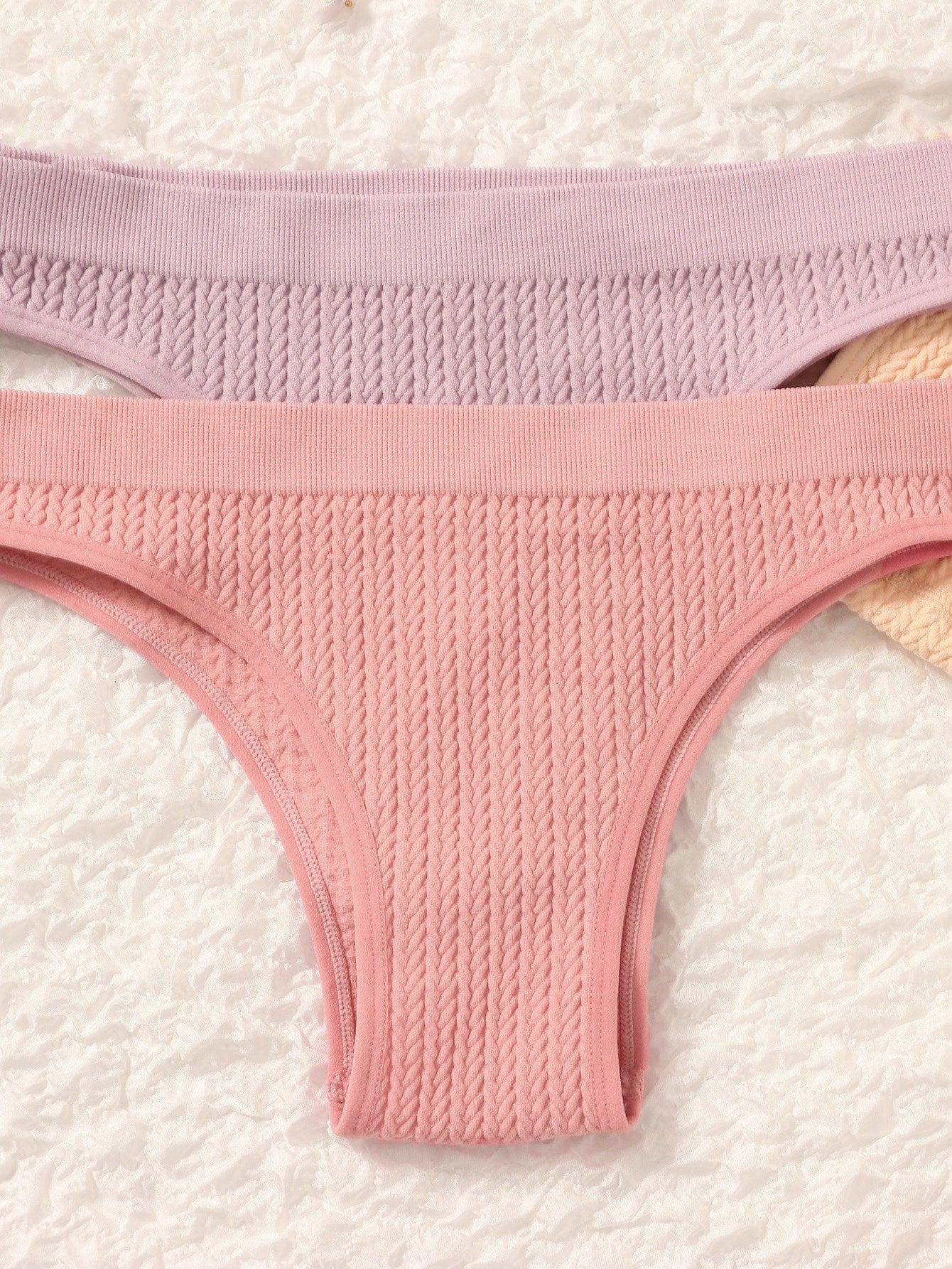 7pack Solid Seamless Panty