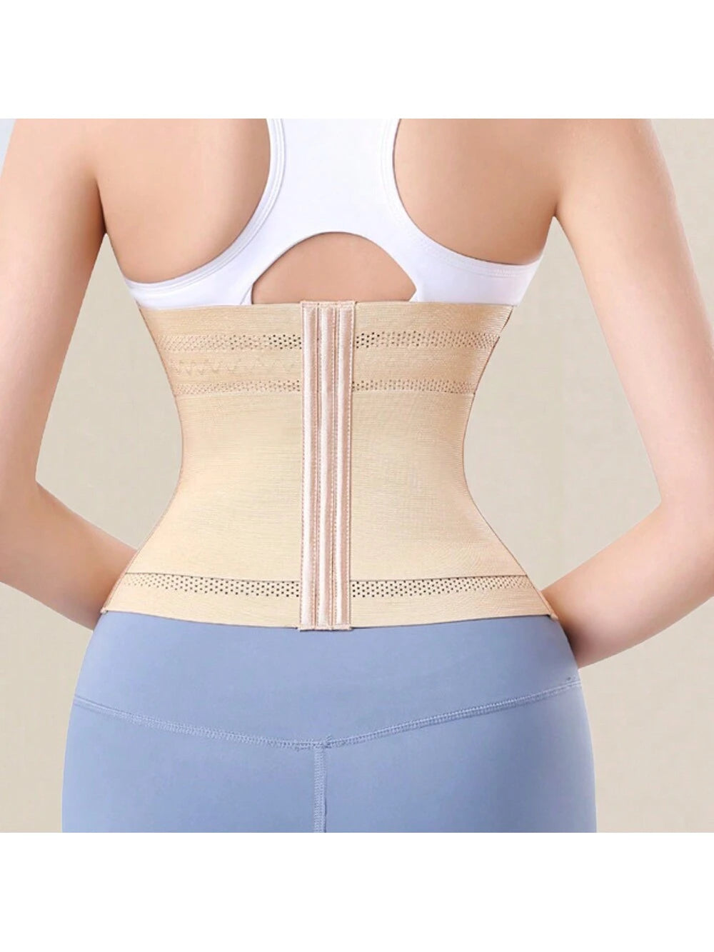 1pc Wrap Waist Trainer Double Belt Body Shaper Corset Shapewear Slimming Sheath