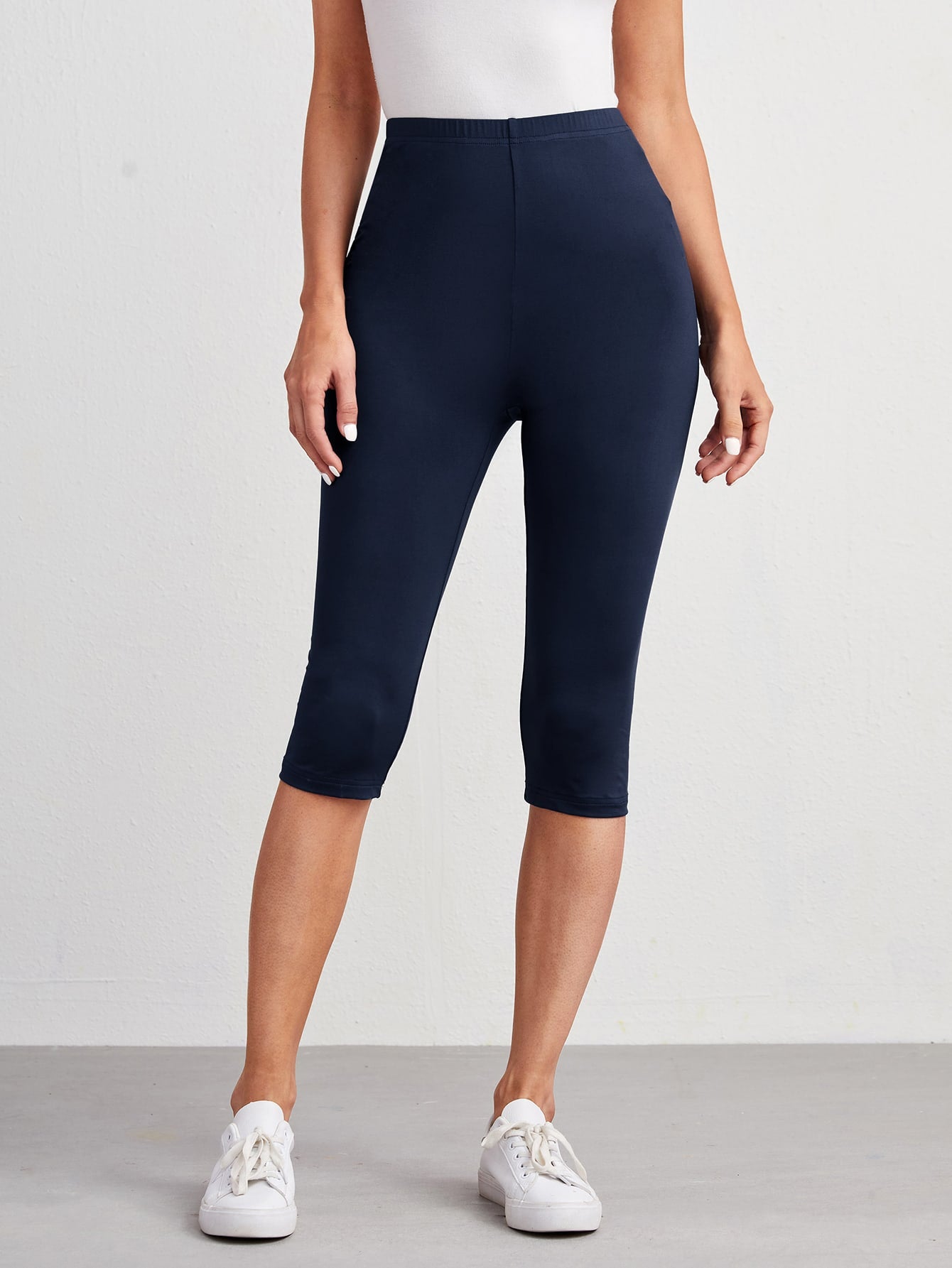 EMERY ROSE Solid High Waist Leggings