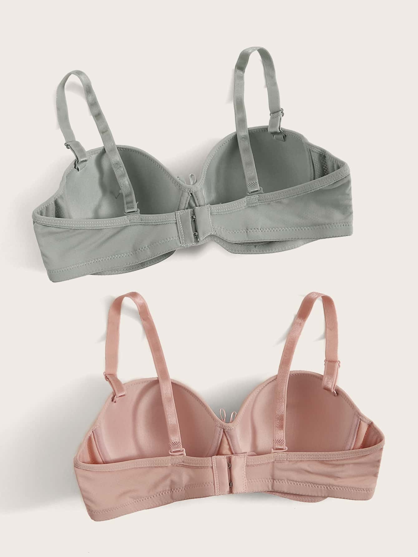 Push Up Underwire Bra Set 2pack