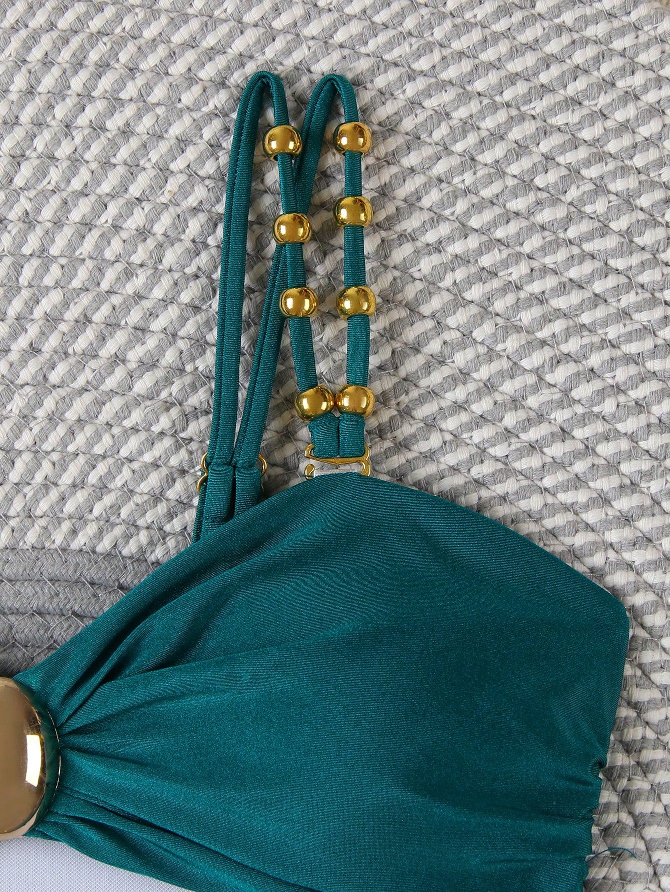 Women's Hollow Out Solid Color Simple Daily One-Piece Swimsuit