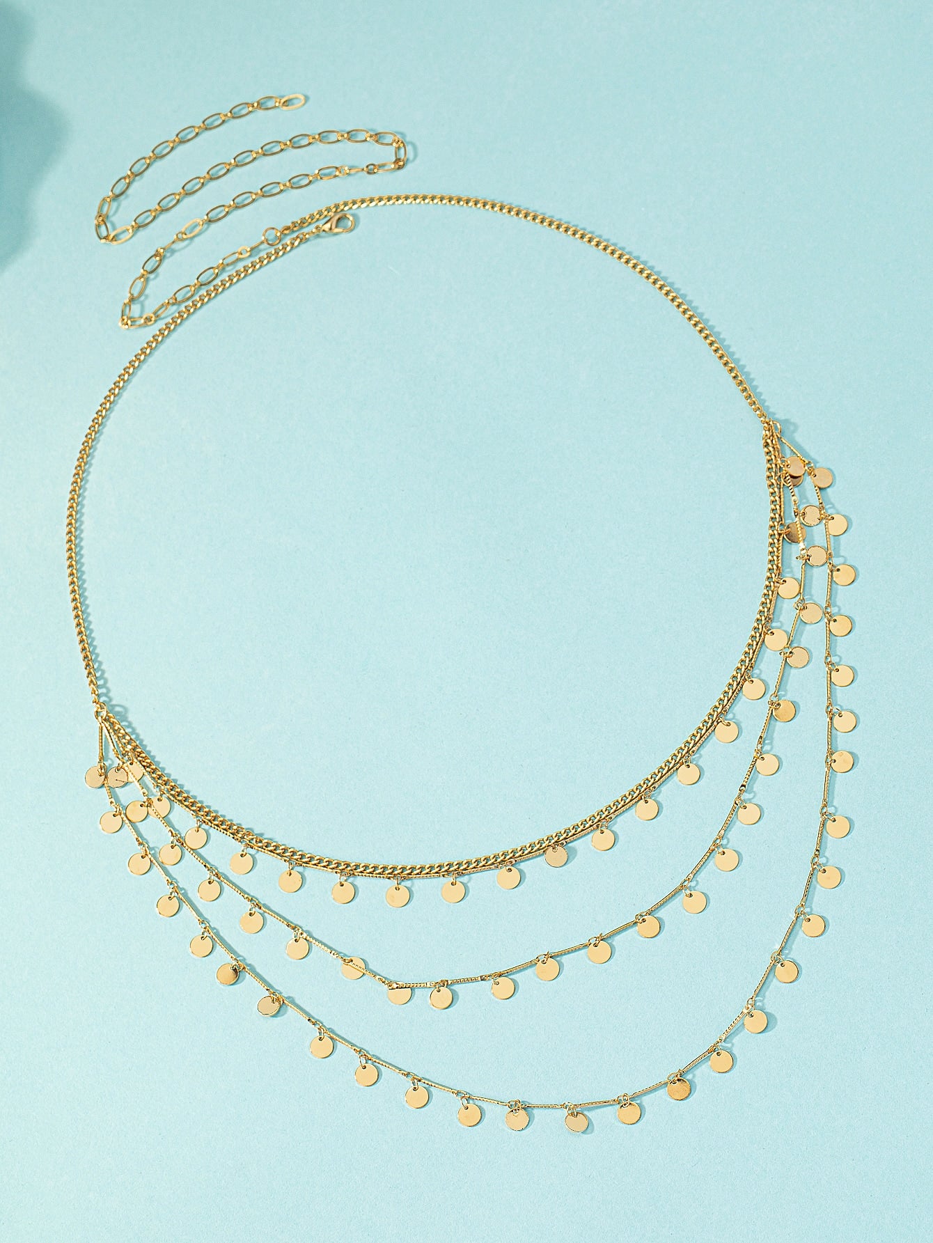 Disc Charm Waist Chain