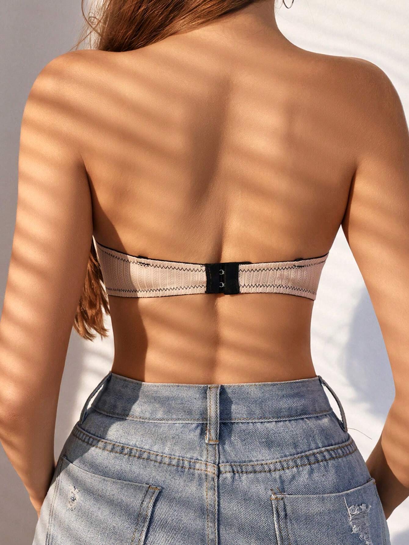 3pack Bow Front Underwire Bra