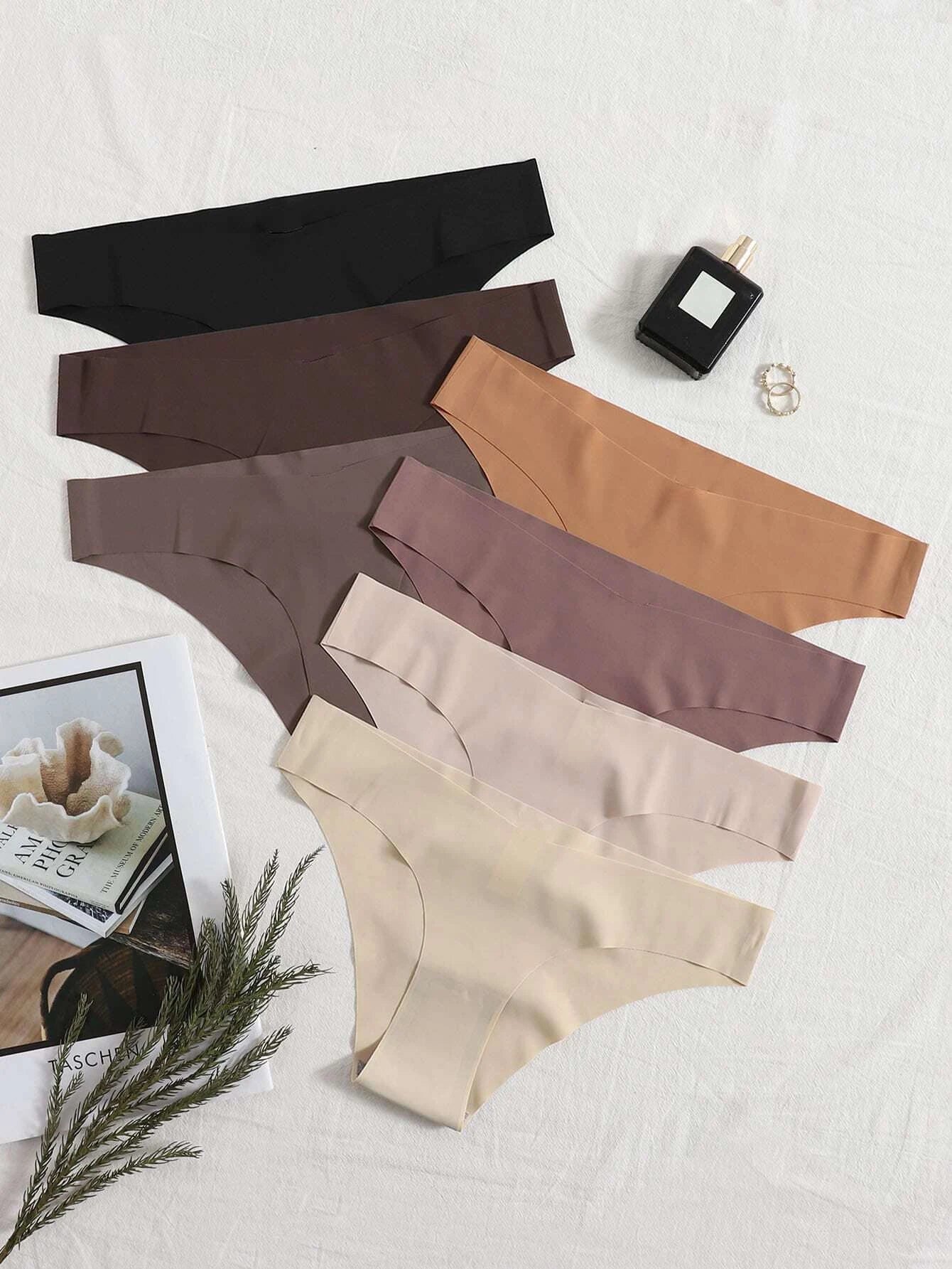 Underwear&amp;Sleepwear Basics 7pack Plain No Show Panty Multicolor 2