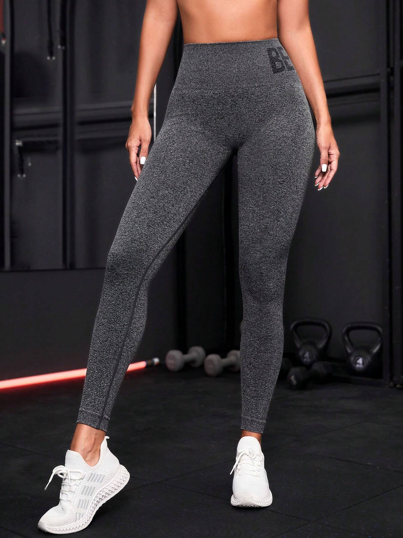 Yoga Basic Wide Waistband Sports Leggings