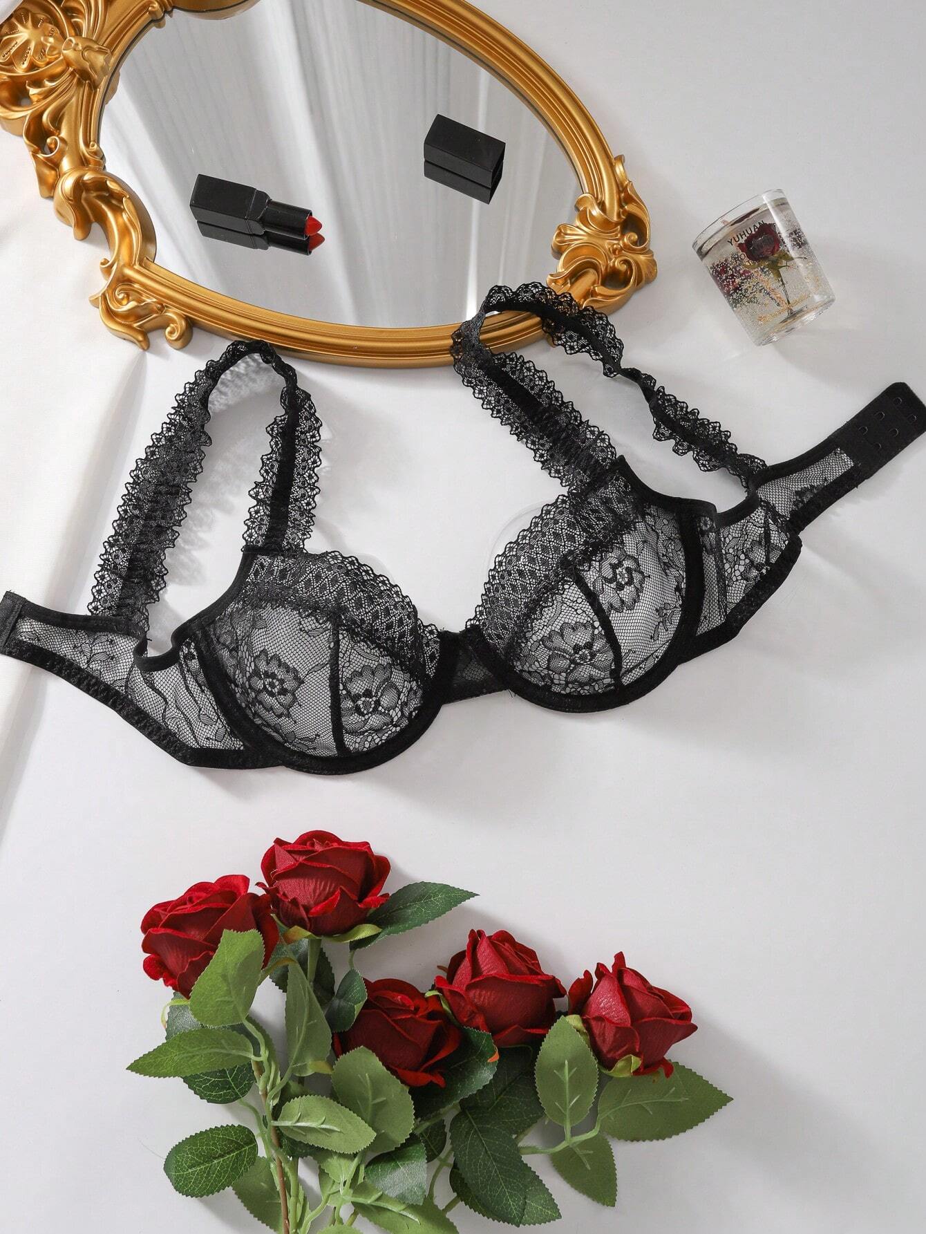 Women's Lace Bra Sexy Lingerie