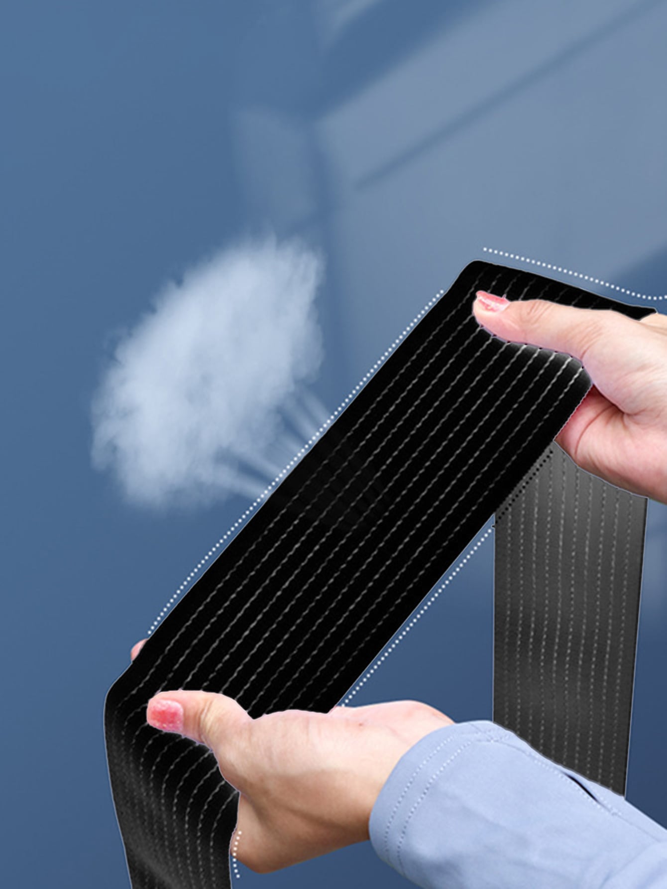 1pc Black Anti-shake Chest Band