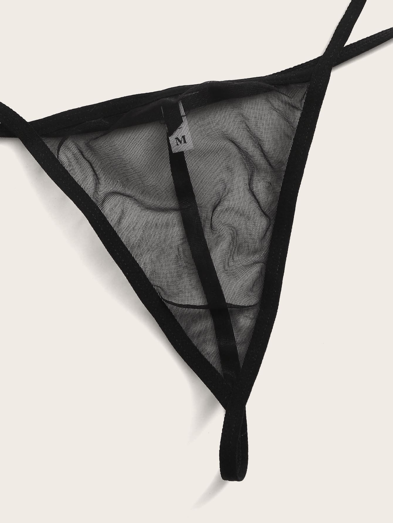 Floral Lace Slips With Thong