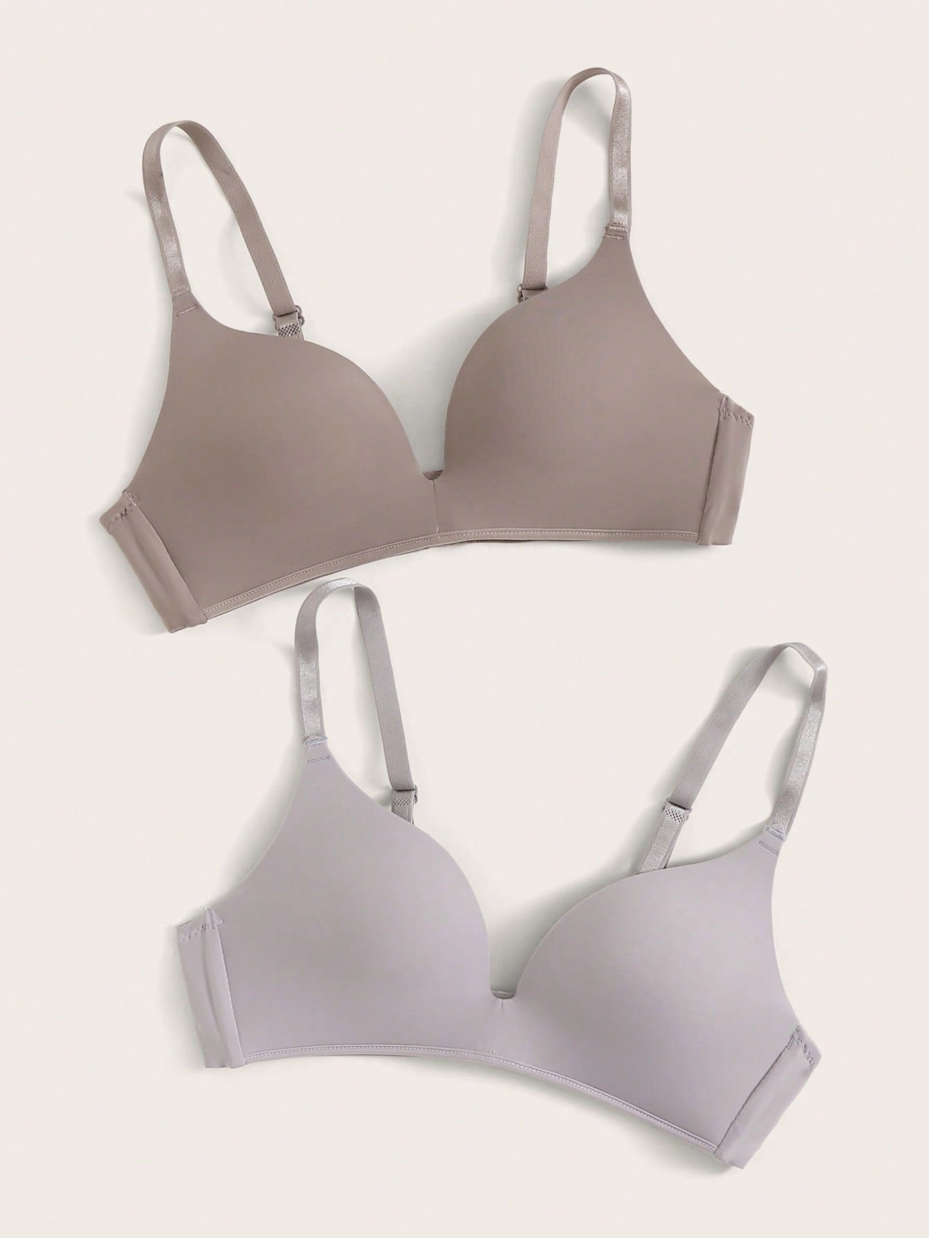 3pack Plain Bralette Set