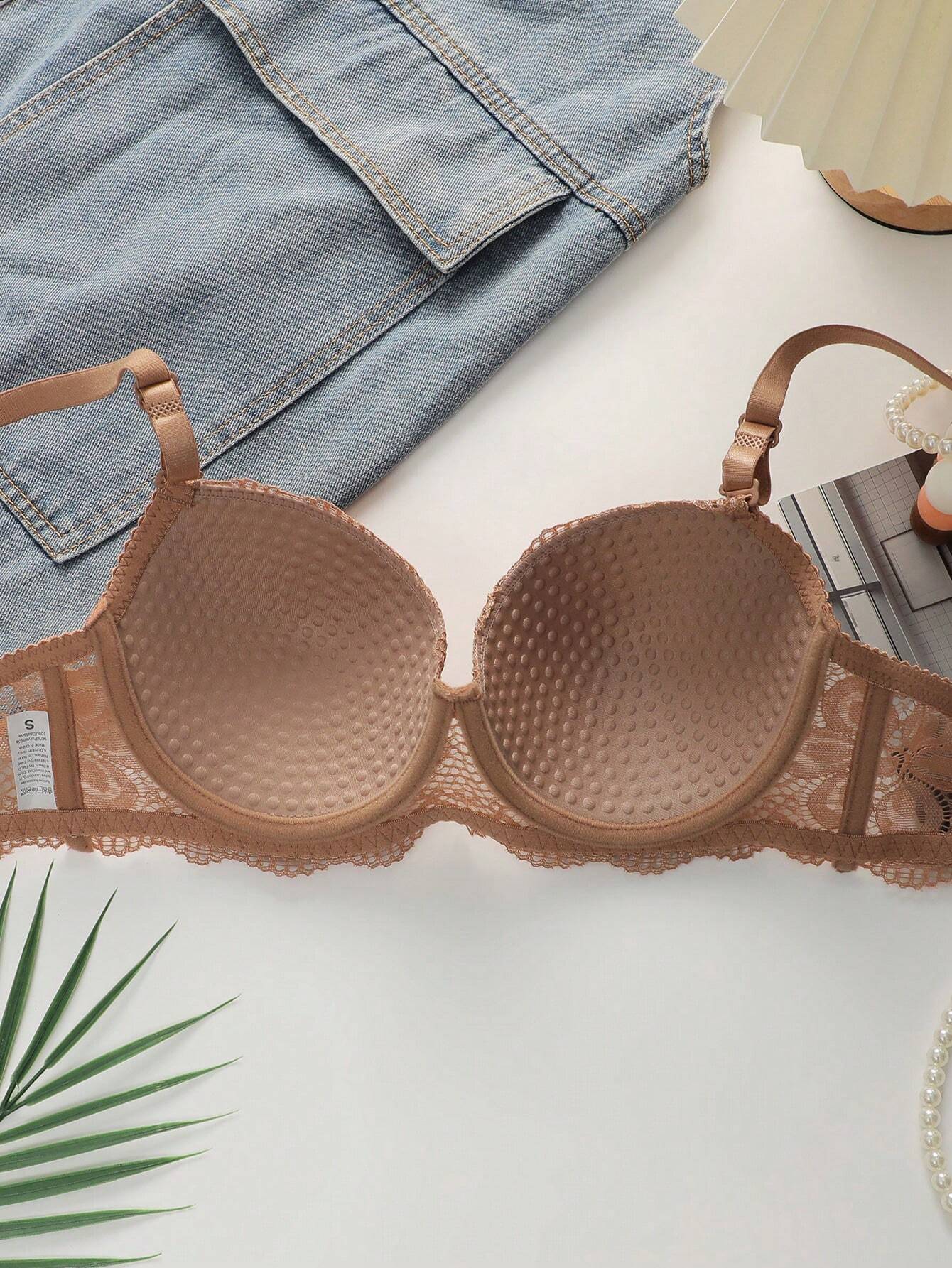 2pcs Women Lingerie Set (With Underwire, Triangle Panty)