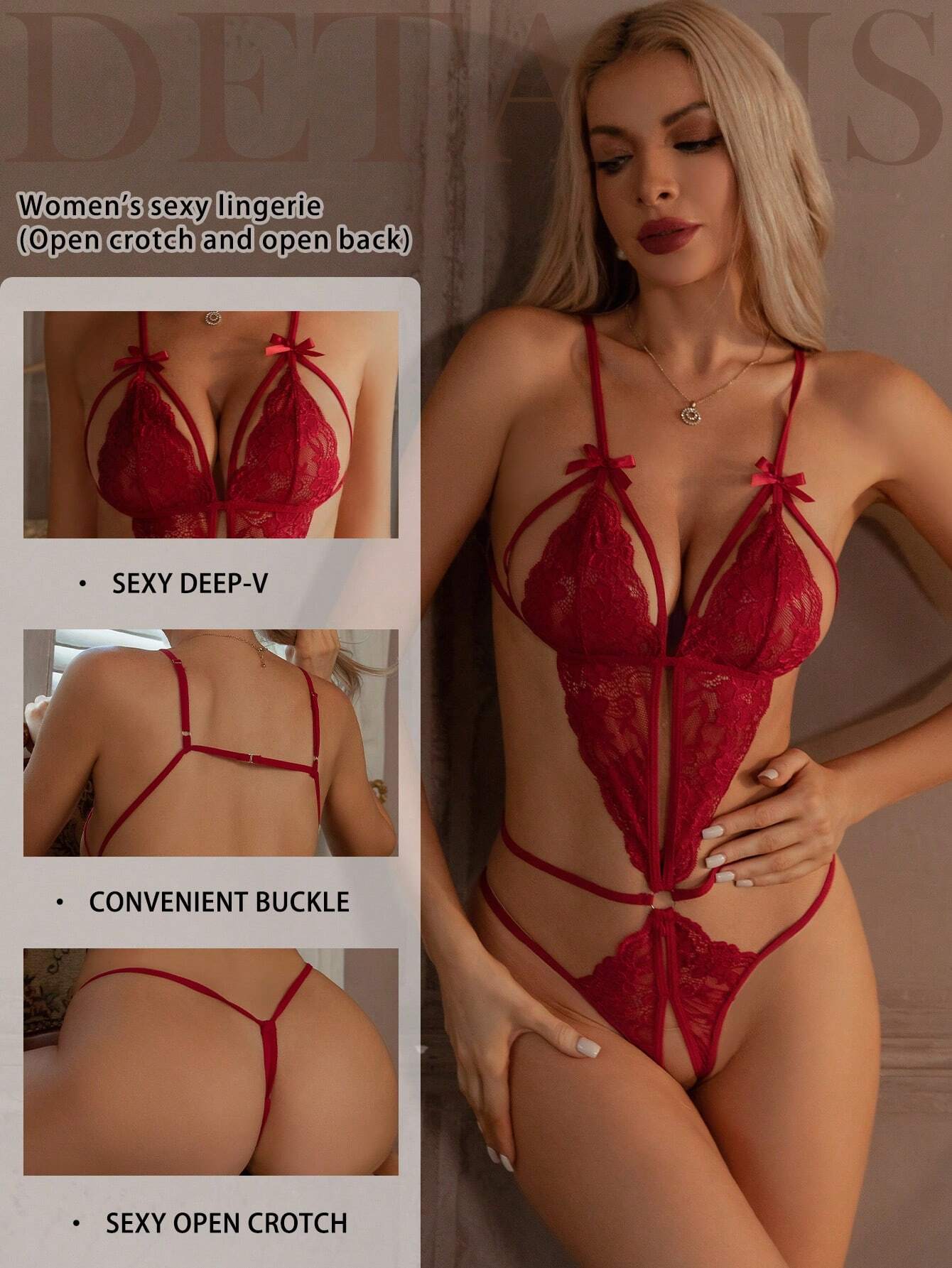 Lace Seductive Jumpsuits