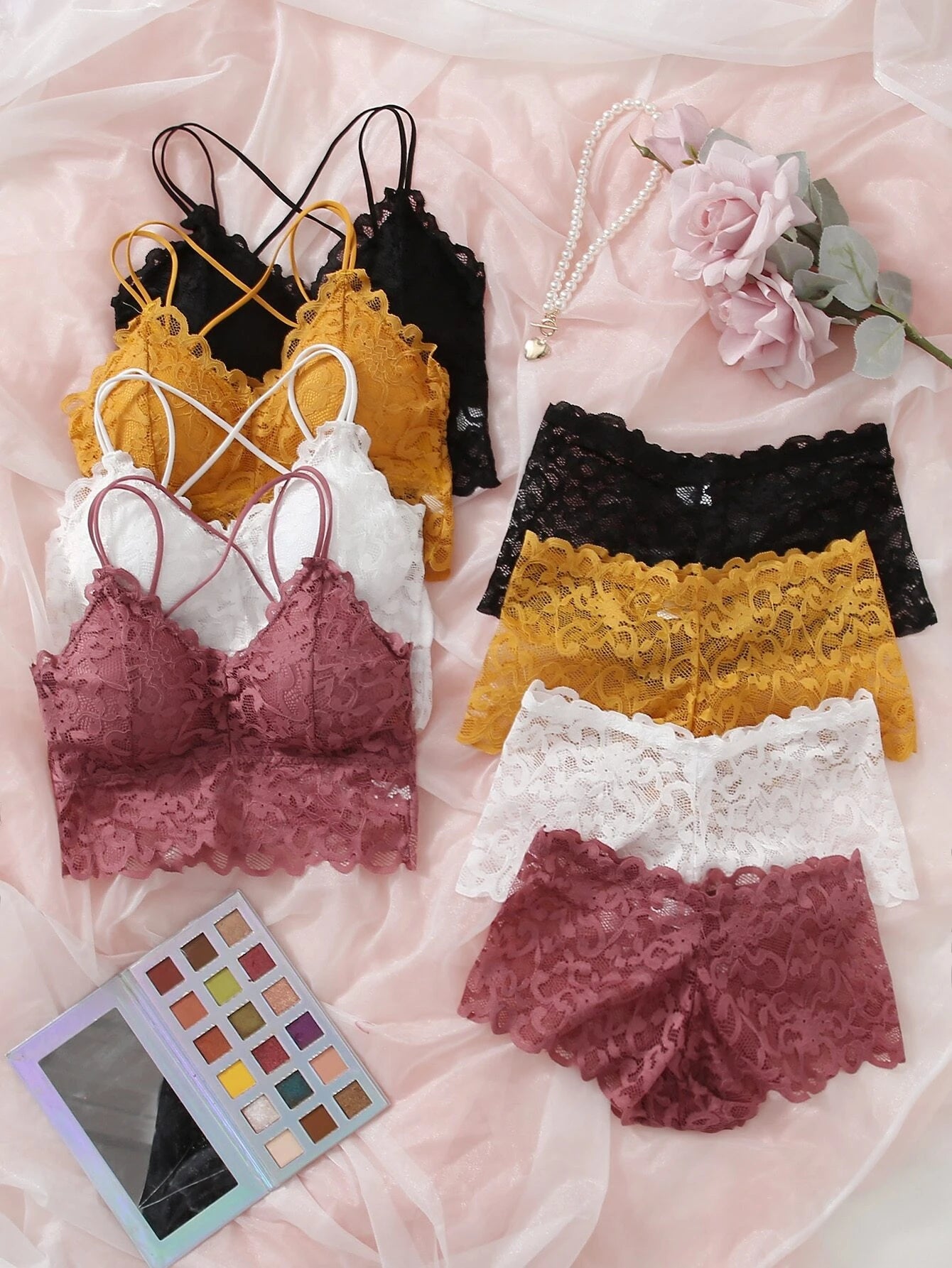 Wireless Bra And Panties Set Lingerie Set