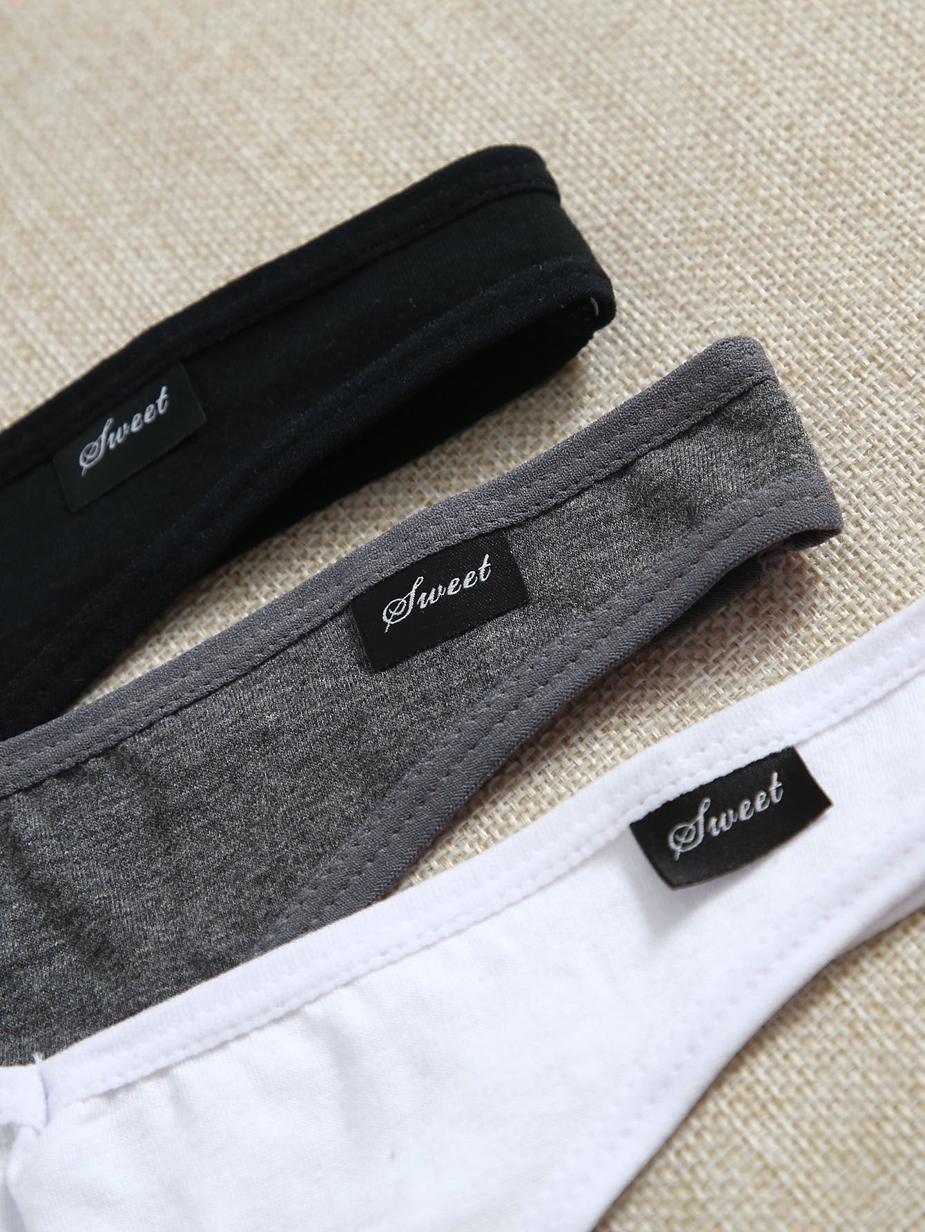 7pack Solid Simple Panty