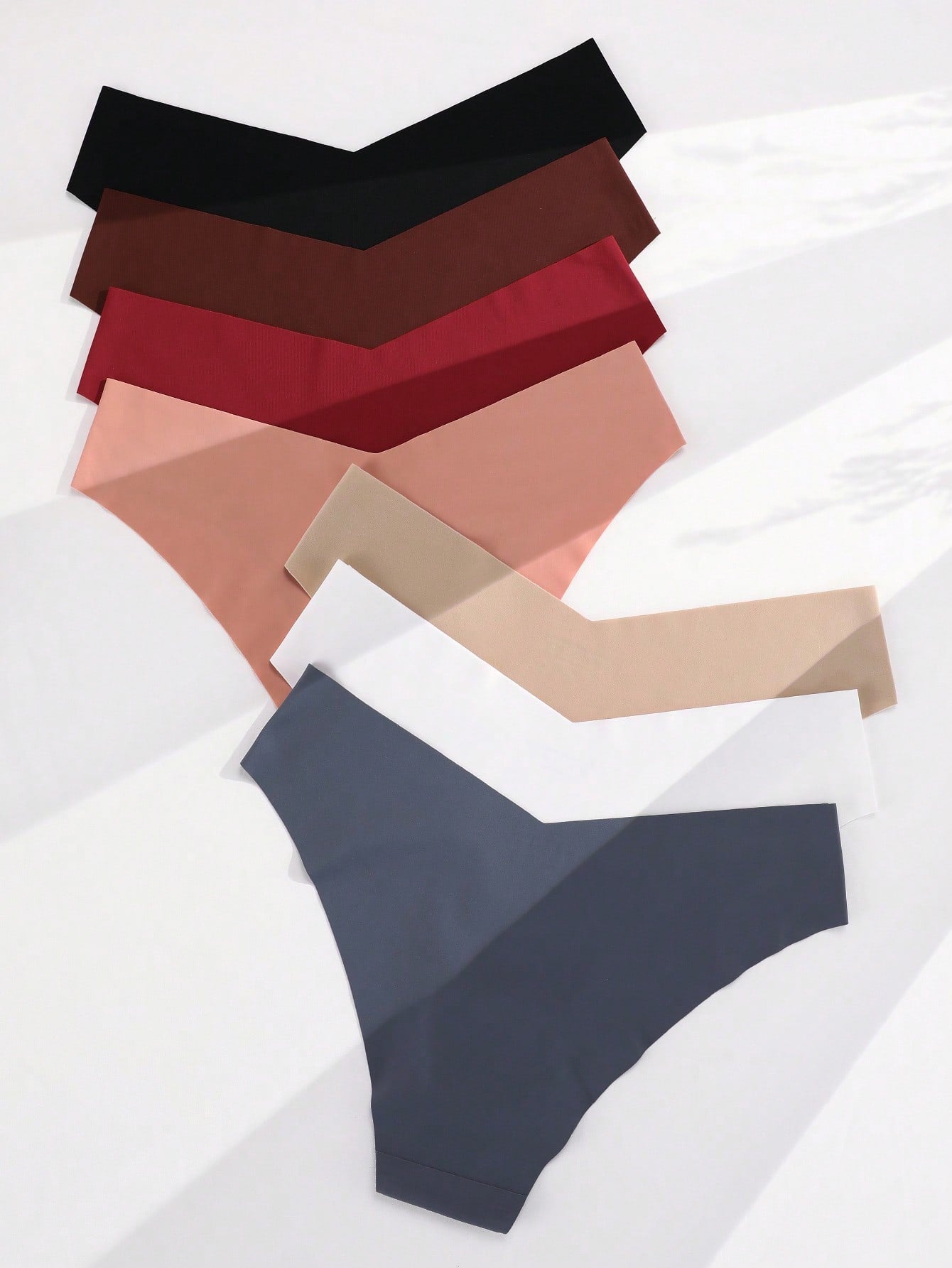 7pack Solid Simple Brief