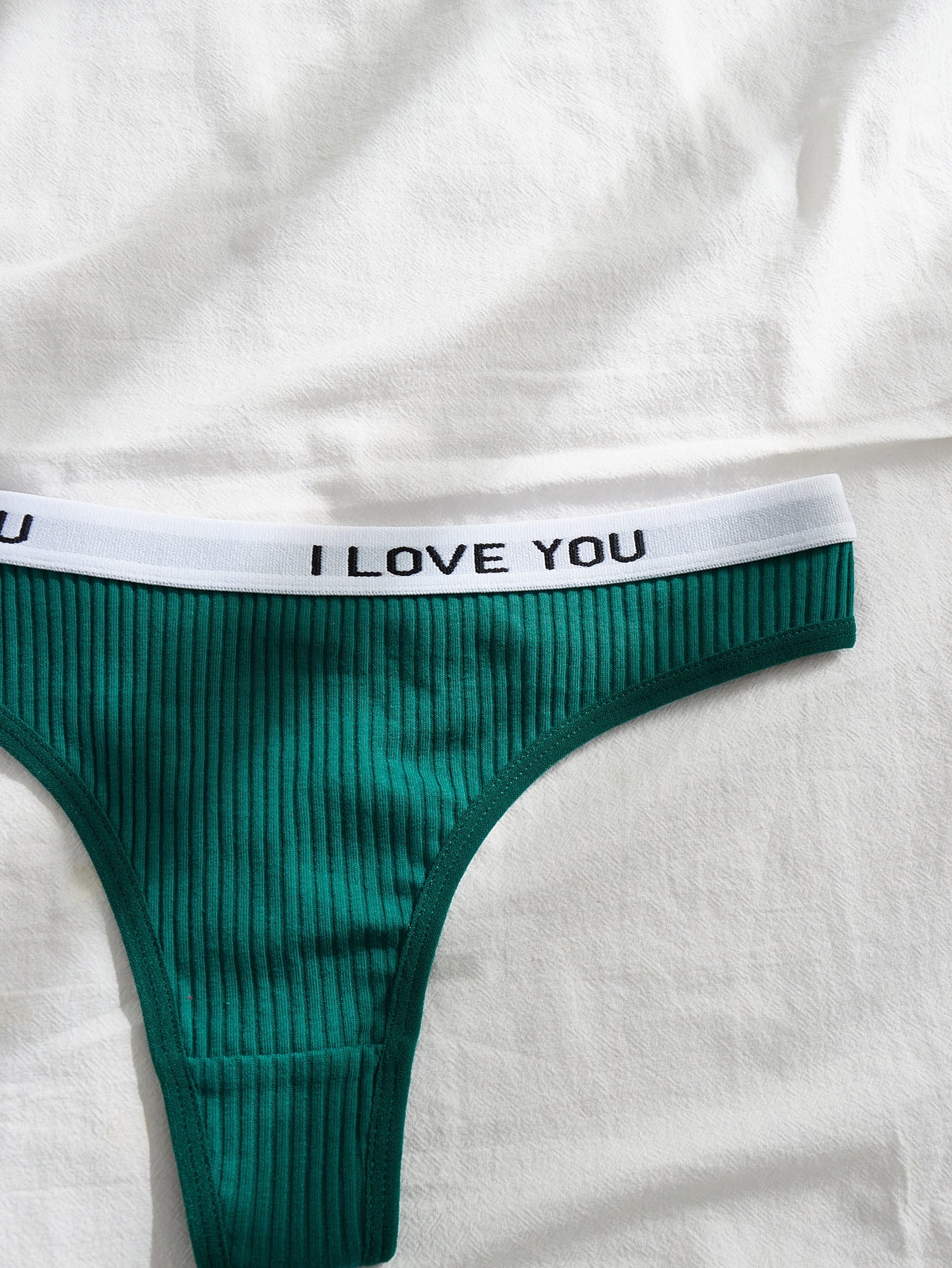 7pack Letter Tape Panty